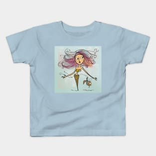 Mermaid Elegance Kids T-Shirt